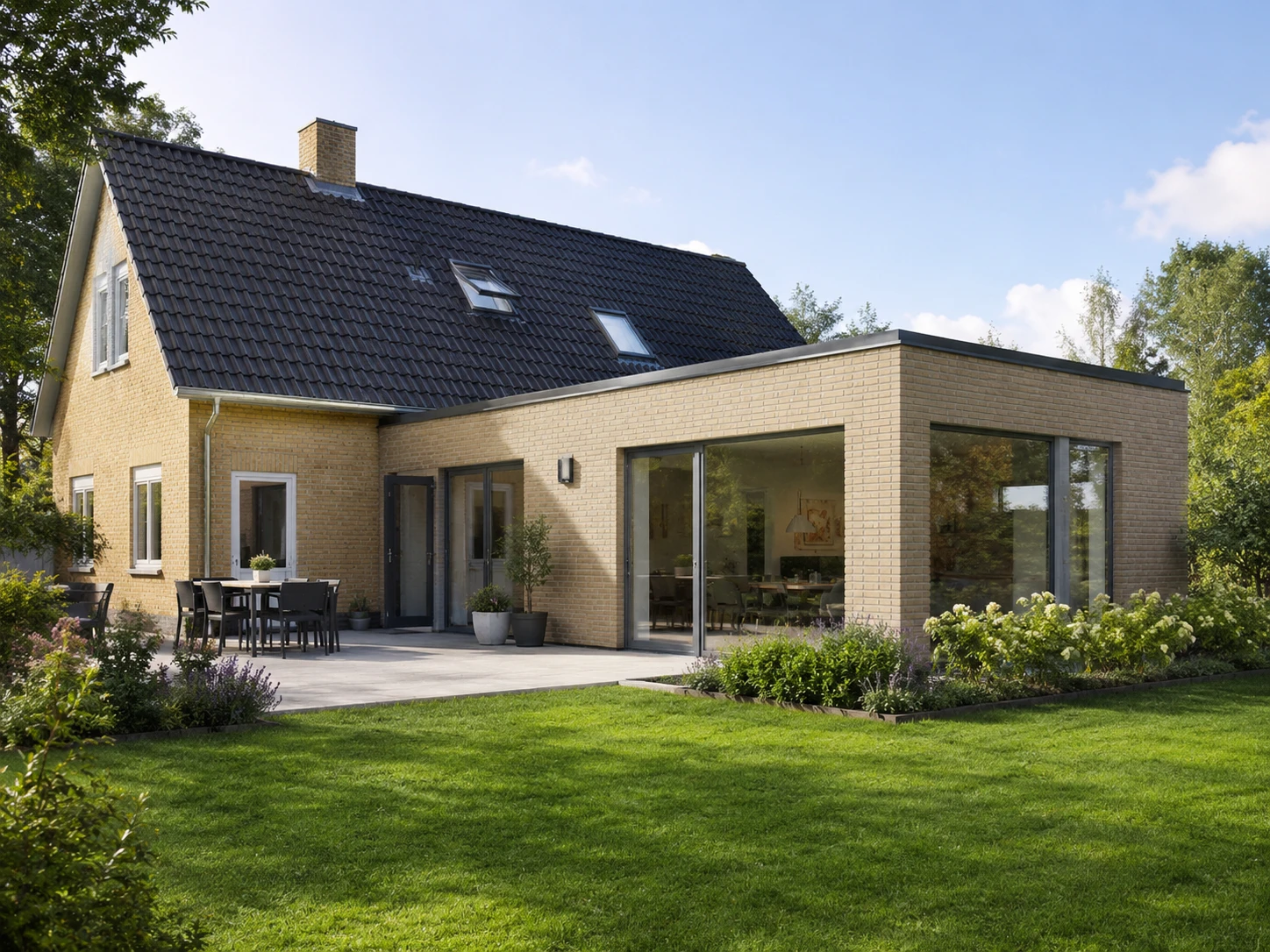 Tilbygning pris i 2026 for dansk parcelhus