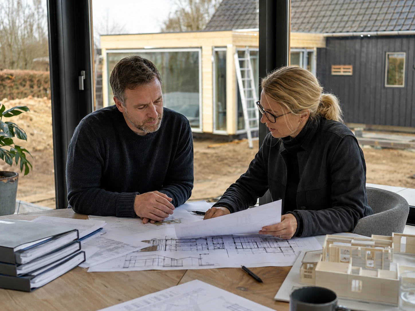 Arkitekttegning og myndighedsprojekt til tilbygning